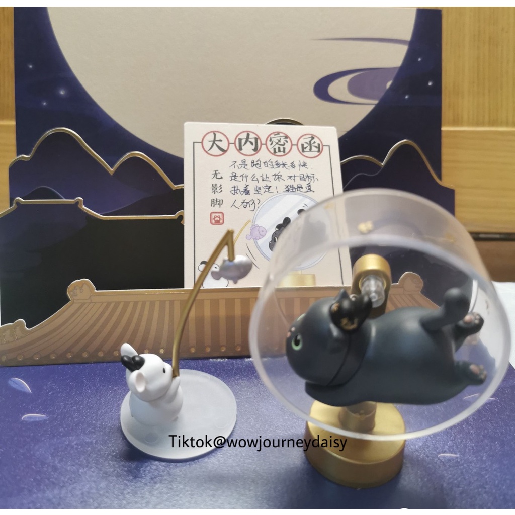 BLIND BOX  Mô hình mèo thị vệ Tử Cấm Thành dễ thương