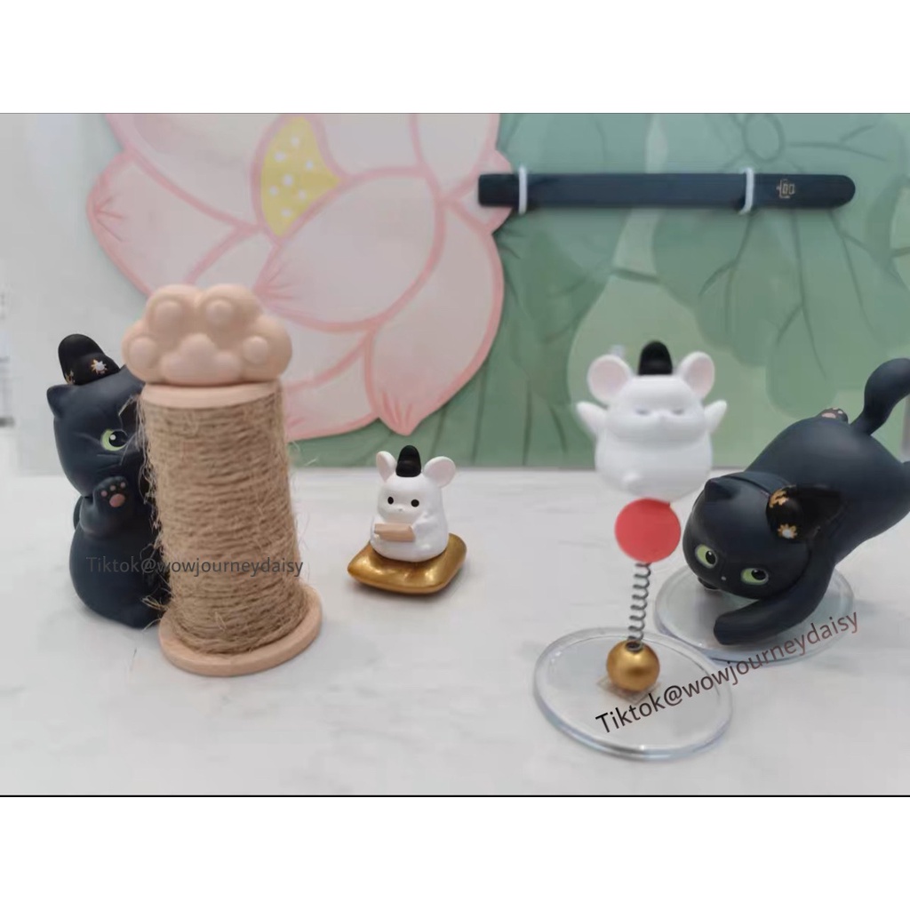 BLIND BOX  Mô hình mèo thị vệ Tử Cấm Thành dễ thương