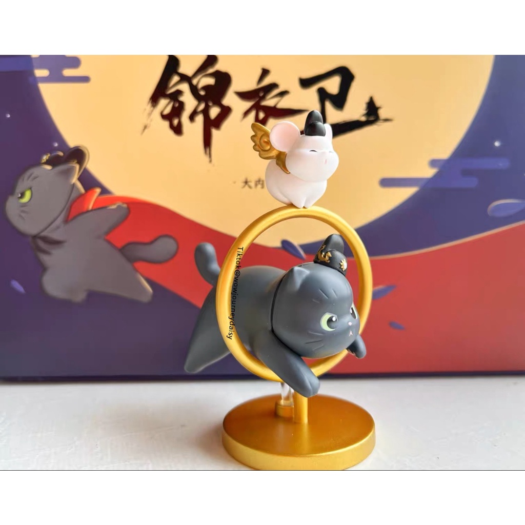 BLIND BOX  Mô hình mèo thị vệ Tử Cấm Thành dễ thương