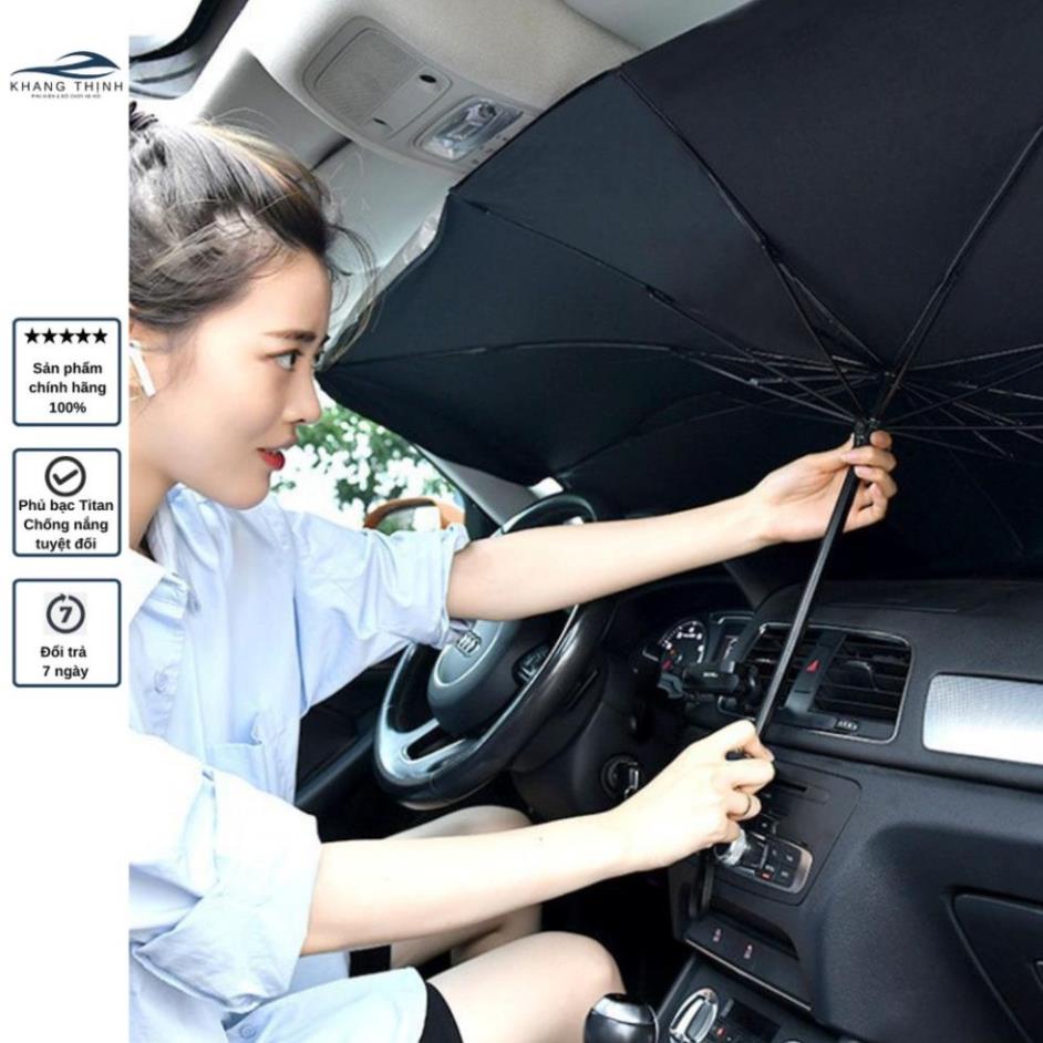 Ô che nắng kính lái ô tô cao cấp, dù che nắng kính lái xe hơi bảo vệ nội thất ô tô Khang Thịnh 2 | BigBuy360 - bigbuy360.vn