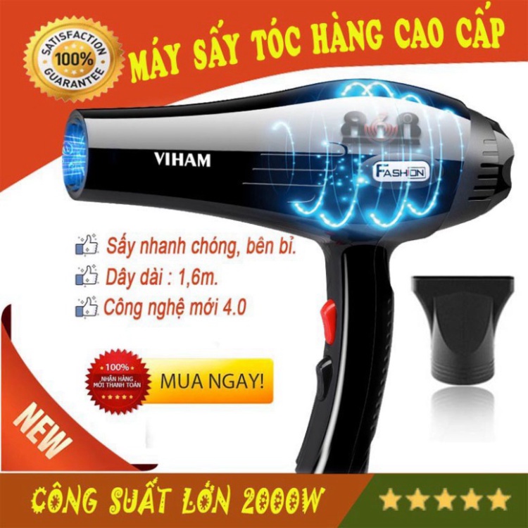 [New] Máy Sấy Tóc, Máy Sấy Nào Khỏe, Máy Sấy Công Xuất Lớn, Ánh Sáng Xanh Chắc Chắn. Bảo Hành 100 Ngày. Mua N