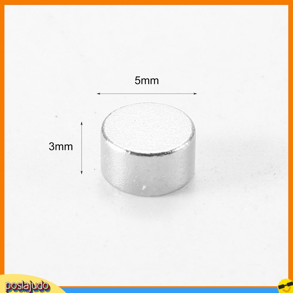 Bộ 10 miếng nam châm hình tròn N35 kích thước 5x3mm chất lượng cao