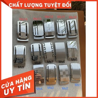 Mặt khoá dây thắt lưng inox(thép không gỉ) con lăn( Phụ kiện dây thắt lưng)