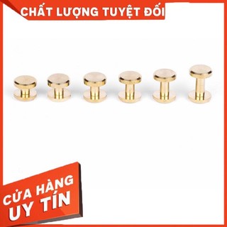 10 cái Đinh tán loại vặn ốc( Phụ kiện đồng, inox)