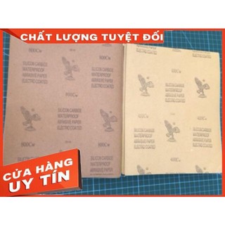 ( combo 10 tờ) Giấy nhám( giấy ráp) xịn(Tool, dụng cụ)