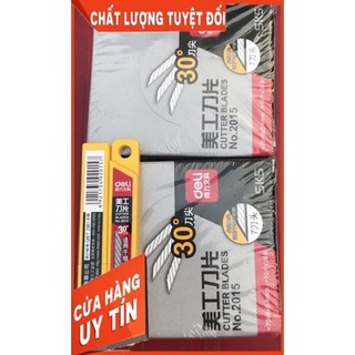 02 hộp Lưỡi dao Deli - Nhật( Tool, dụng cụ)