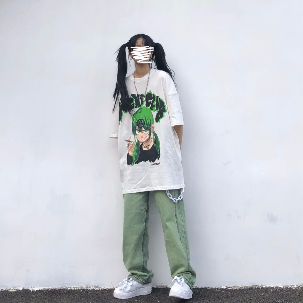 Quần Jean Ống Rộng Màu Sắc Tối Giản Phong Cách Hàn Quốc Cho Nữ