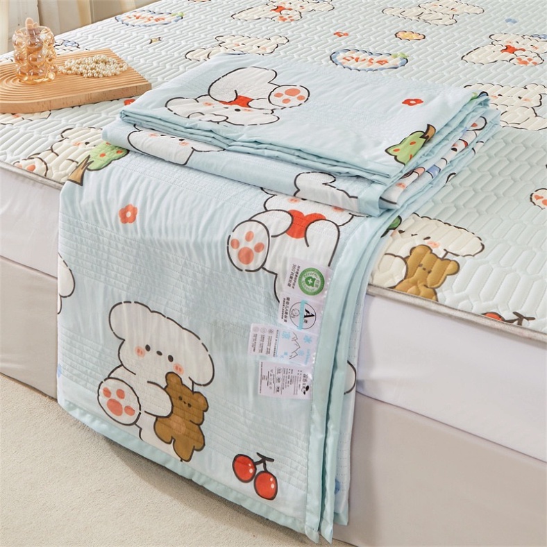 Chăn Thun Lạnh Chần Bông Hè  - TCGX