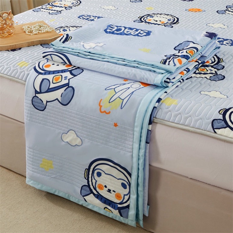 Chăn Thun Lạnh Chần Bông Hè  - TCGX