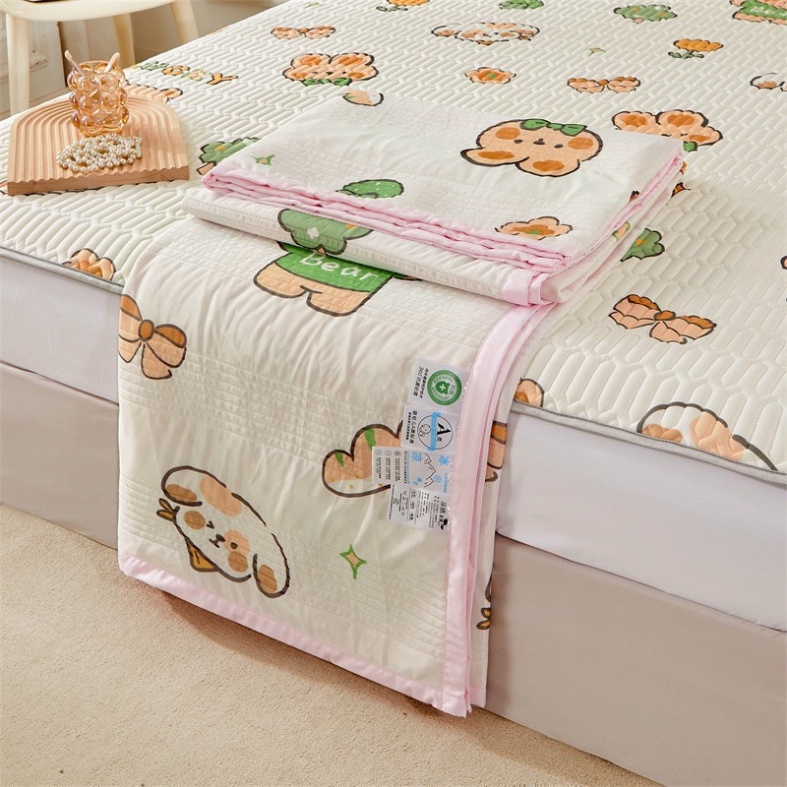 Chăn Thun Lạnh Chần Bông Hè  - TCGX