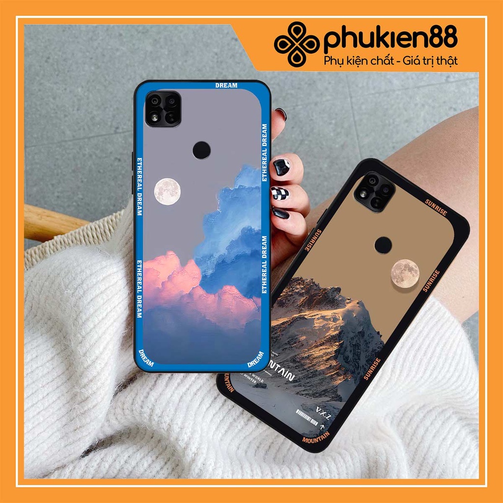 Ốp lưng Xiaomi Redmi 10A hình vũ trụ, mountain, cloud phong cách cá tính