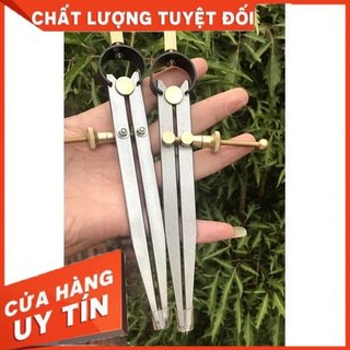 (Tool, dụng cụ) Compa chốt đồng chuyên dụng làm đồ da