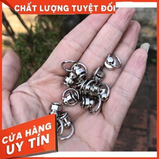 05 đôi(10 cái)Nấm móc tròn(Phụ kiện đồng, inox)