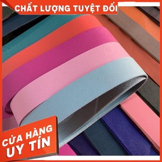 (Leather for Hermes) Phôi dây lưng Epsom