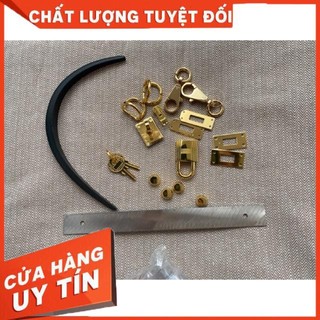 ( Phụ kiện đồng, inox)  Full set bộ phụ kiện túi K