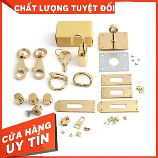( Phụ kiện đồng, inox)  Full set bộ phụ kiện túi K
