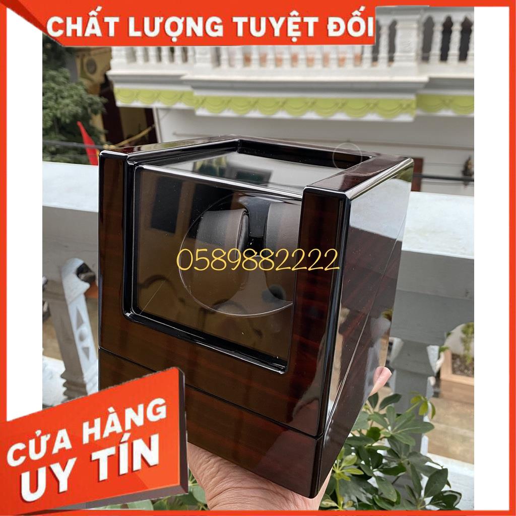 Hộp xoay đồng hồ cơ Hộp đựng đồng hồ 1 đến 2 chiếc Tự động lên cót với chế độ xoay lắc tự động