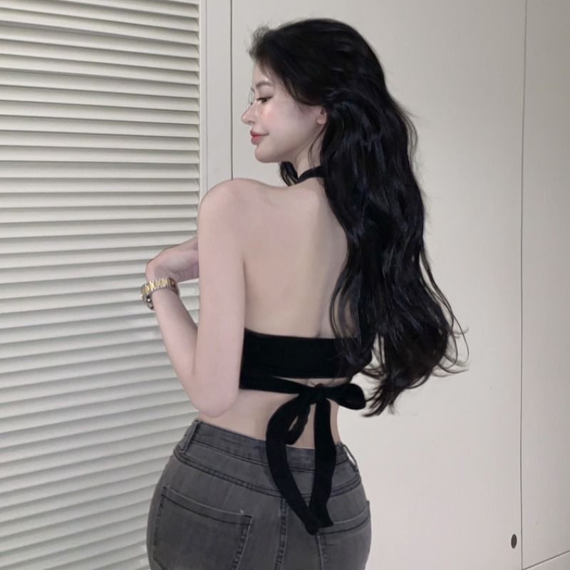 Áo Dây Hở Lưng Gợi Cảm Dễ Phối Đồ Dành Cho Nữ