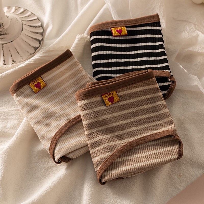 Quần Lót Cotton Lưng Vừa Kháng Khuẩn Thân Thiện Với Da