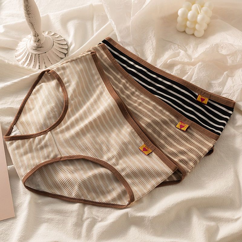 Quần Lót Cotton Lưng Vừa Kháng Khuẩn Thân Thiện Với Da