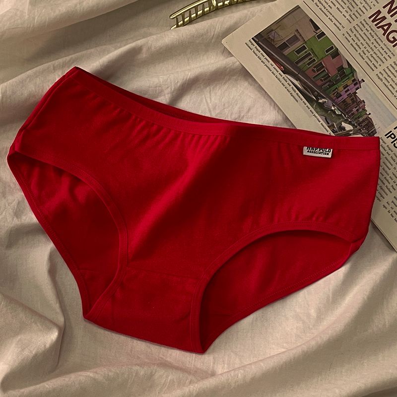 Quần Lót Tam Giác Bằng Cotton Nguyên Chất Cỡ Lớn Phong Cách Hàn Quốc Cho Nữ