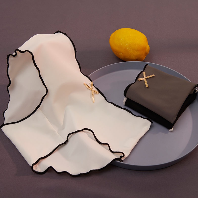 Quần Lót Cotton Lụa Không Đường May Kháng Khuẩn Phong Cách Nhật Bản