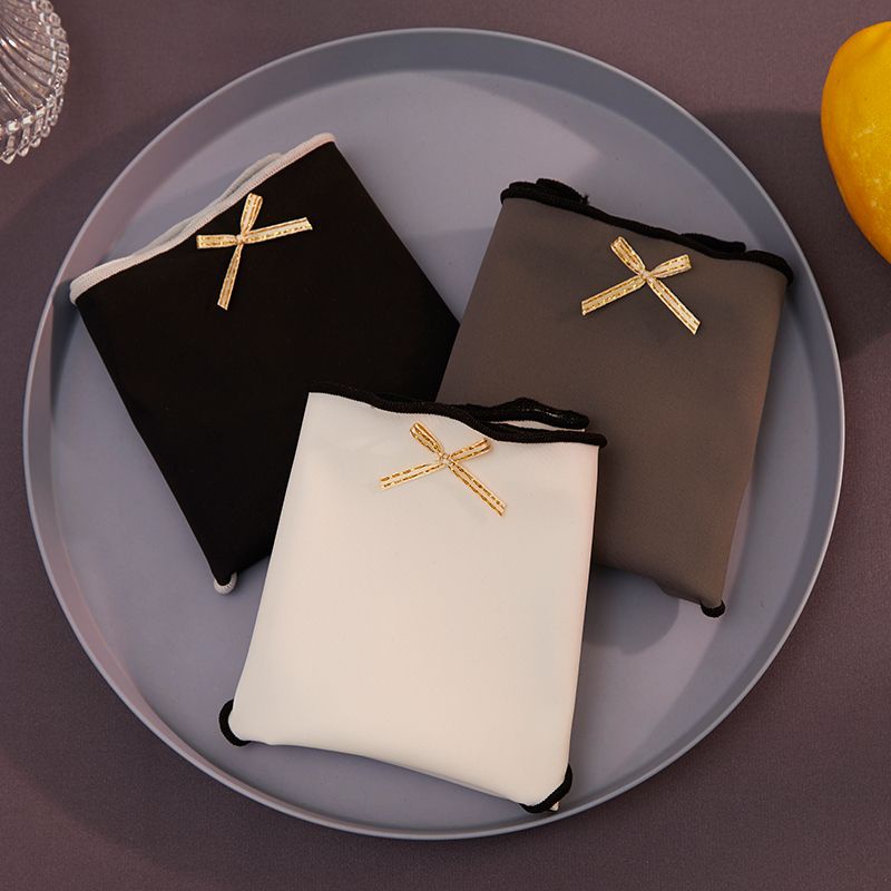 Quần Lót Cotton Lụa Không Đường May Kháng Khuẩn Phong Cách Nhật Bản