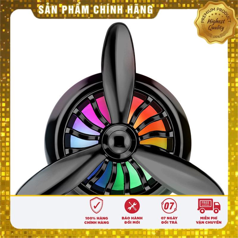 Quạt sáp thơm, đèn led gắn cửa gió điều hòa ô tô