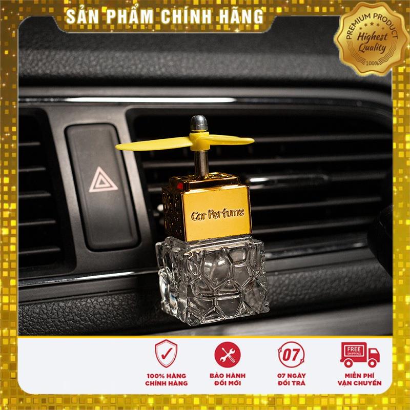 Lọ tinh dầu kẹp cửa gió điều hòa xe cánh quạt ( không chứa dung dịch)