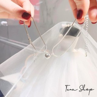 Nam Châm Bạc hình tim, Nam châm trái tim từ tính tình yêu bằng bạc LYY SILVER Trang sức Bạc cao cấp