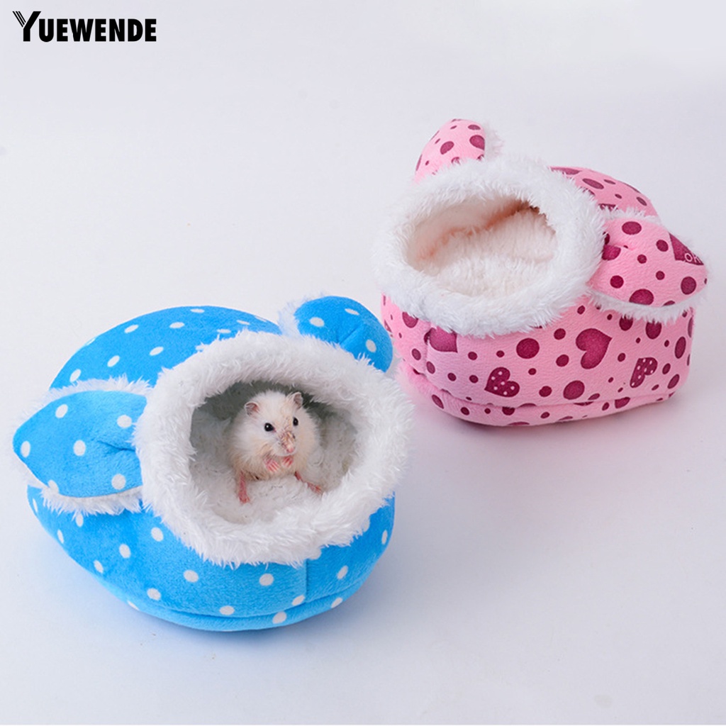 Nhà ngủ lót đệm ấm áp cho thú cưng nhỏ/nhím/chuột hamster