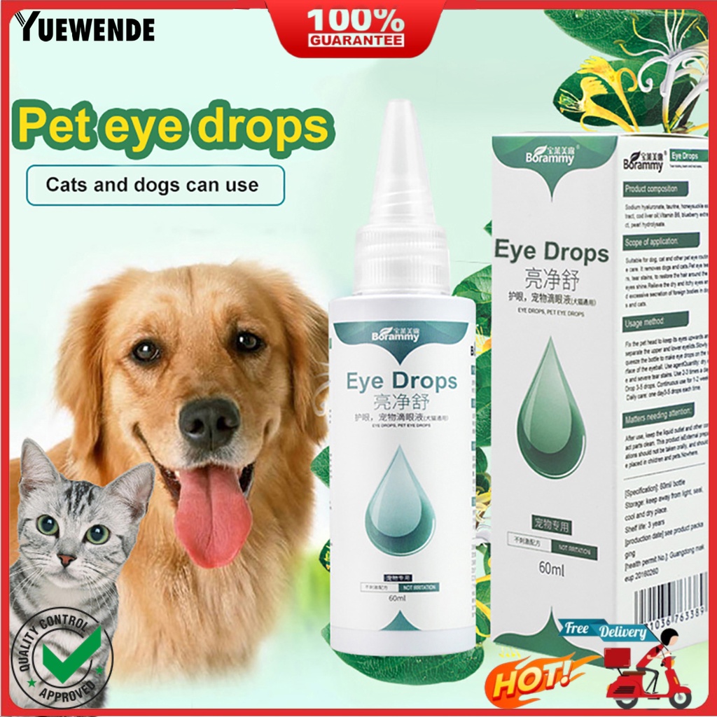 (Hàng Mới Về) Dung Dịch Làm Sạch Vùng Da Mắt An Toàn Cho Thú Cưng