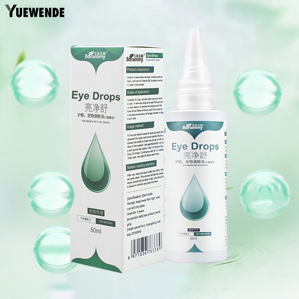 (Hàng Mới Về) Dung Dịch Làm Sạch Vùng Da Mắt An Toàn Cho Thú Cưng