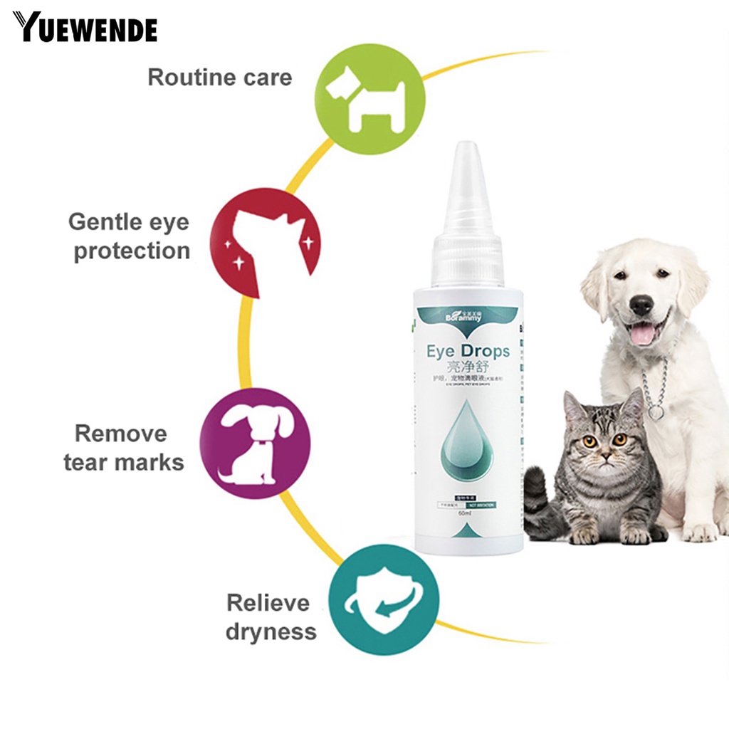 (Hàng Mới Về) Dung Dịch Làm Sạch Vùng Da Mắt An Toàn Cho Thú Cưng