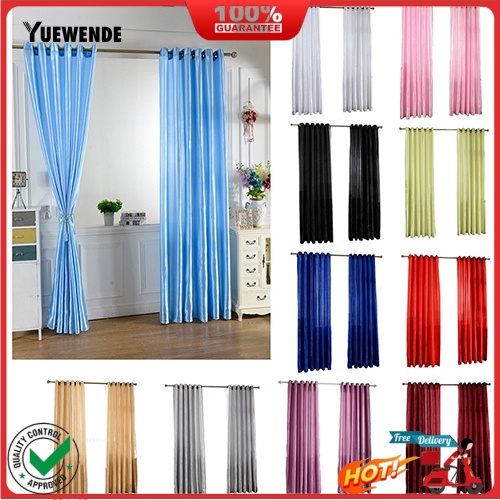 Rèm cửa xuyên lỗ thanh treo màu sắc trang nhã hiện đại