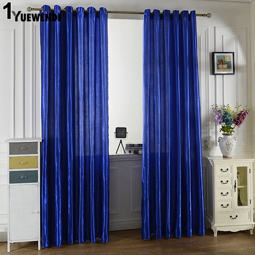 Rèm cửa xuyên lỗ thanh treo màu sắc trang nhã hiện đại