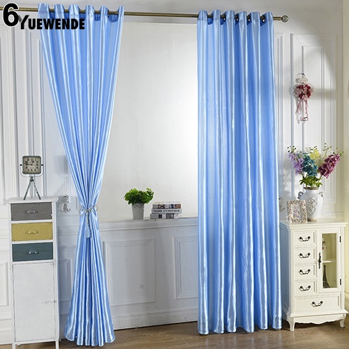 Rèm cửa xuyên lỗ thanh treo màu sắc trang nhã hiện đại