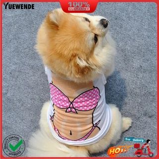 Áo in họa tiết bikini đáng yêu dành cho thú cưng