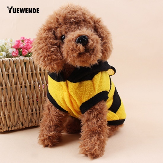 Trang phục kiểu dáng chú ong đáng yêu cho thú cưng