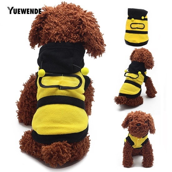 Trang phục kiểu dáng chú ong đáng yêu cho thú cưng