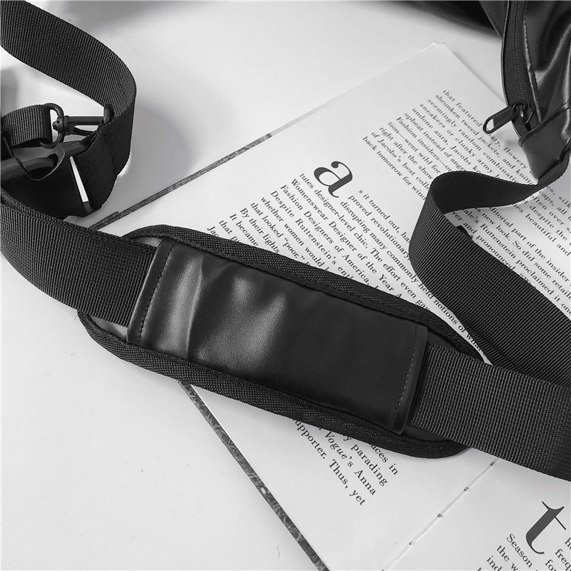 Túi Da PU Đeo Chéo Phong Cách Nhật Bản Thời Trang Cho Nam Nữ