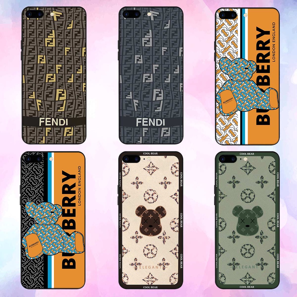 Ốp lưng iPhone 5 5s 6 6s 7 7p 8 8p fendy, búp bơ rì, kaws thời trang, vỏ ốp thời trang rẻ đẹp