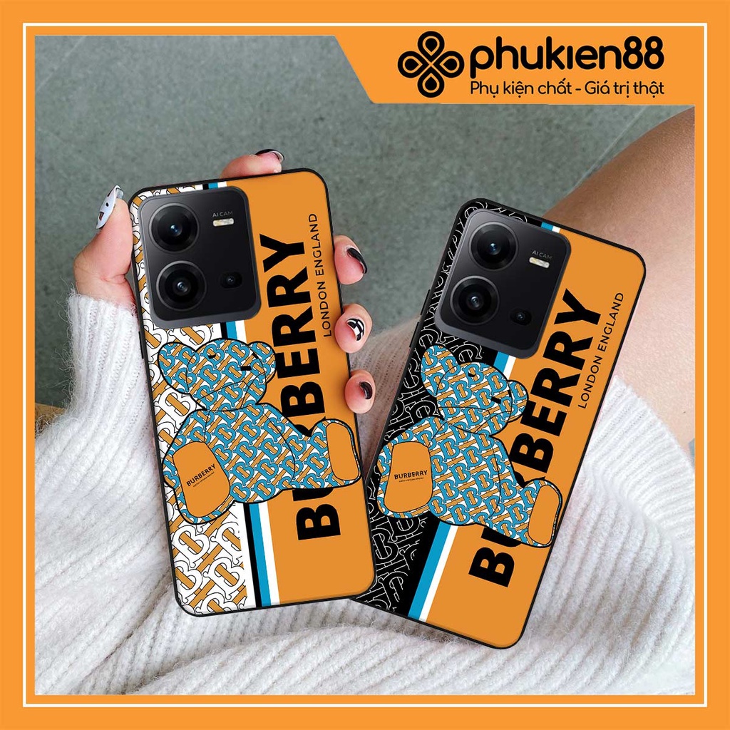 Ốp lưng Vivo V25 5G / V25e / V25 Pro fendy, búp bơ rì, kaws thời trang, vỏ ốp thời trang rẻ đẹp