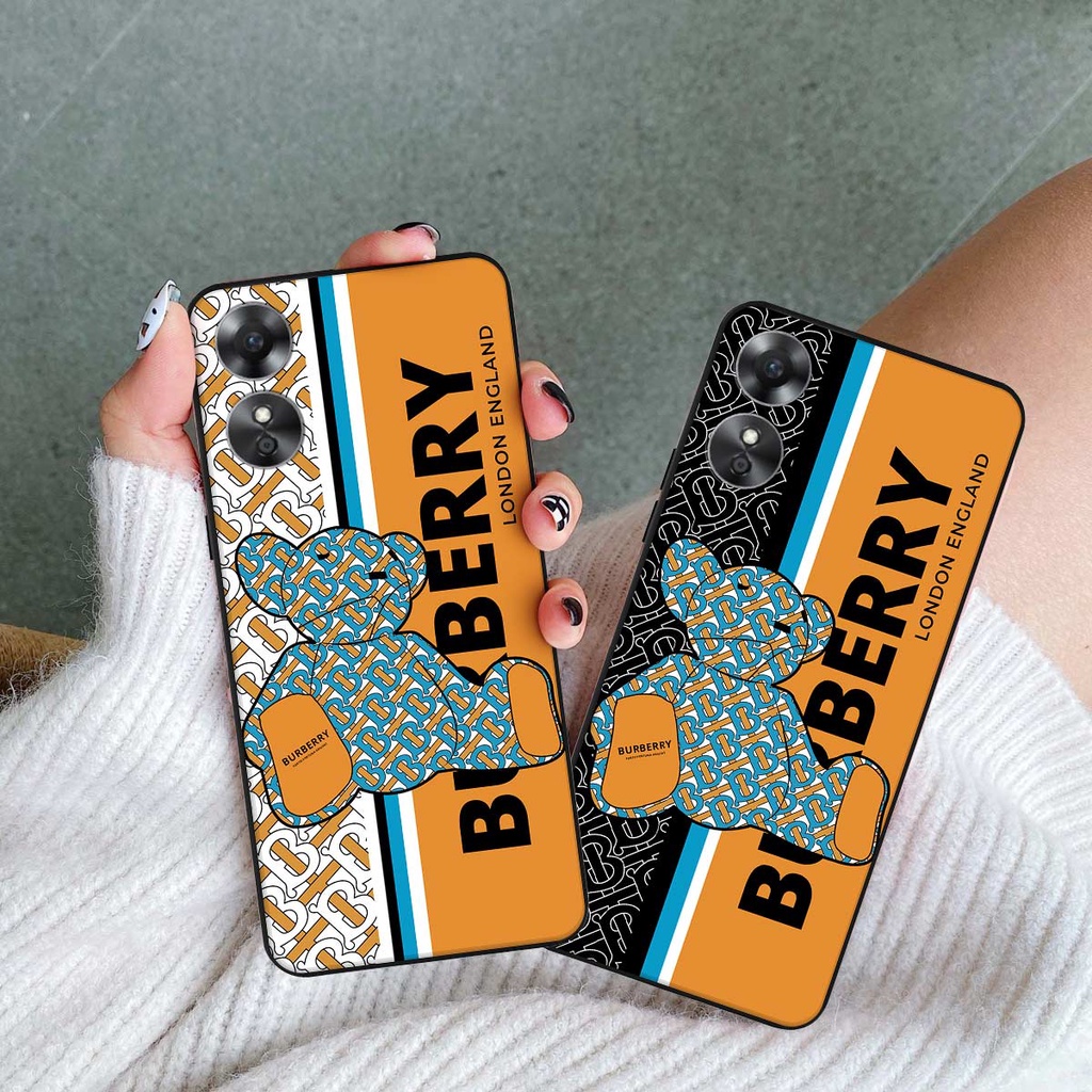 Ốp lưng Oppo A17 / A17K fendy, búp bơ rì, kaws thời trang, vỏ ốp thời trang rẻ đẹp