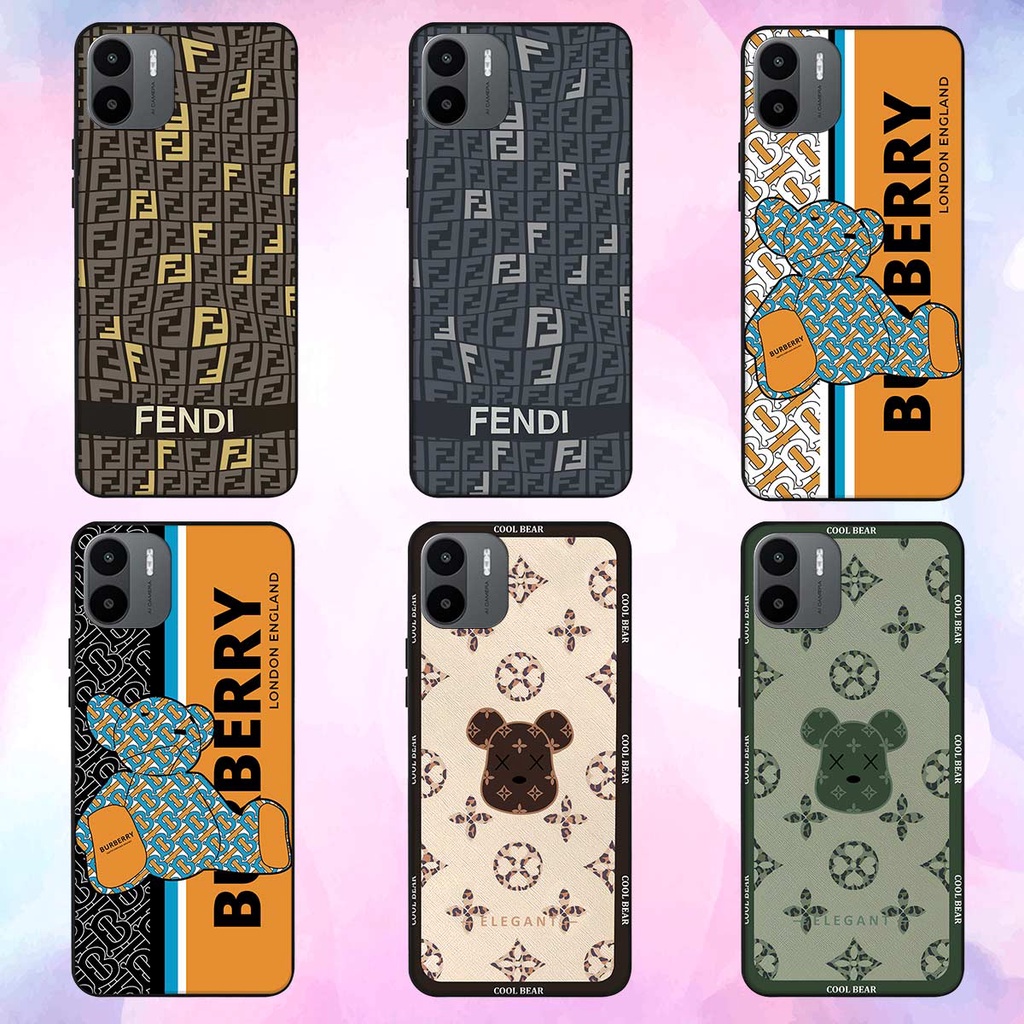 Ốp lưng Xiaomi Redmi A1 / Plus A1+ / A2 A2Plus A2+ fendy, búp bơ rì, kaws thời trang, vỏ ốp thời trang rẻ đẹp