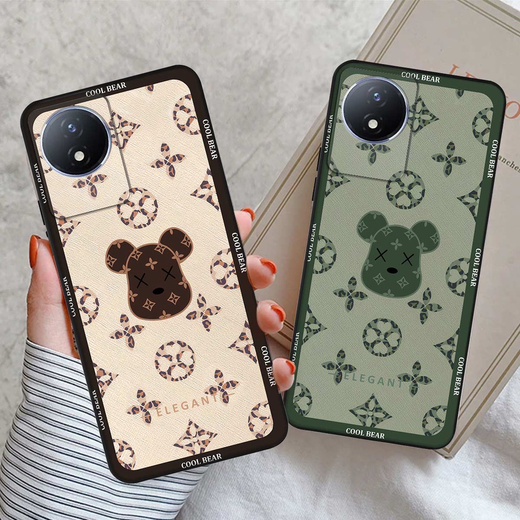 Ốp lưng Vivo Y02 / Y02A fendy, búp bơ rì, kaws thời trang, vỏ ốp thời trang rẻ đẹp