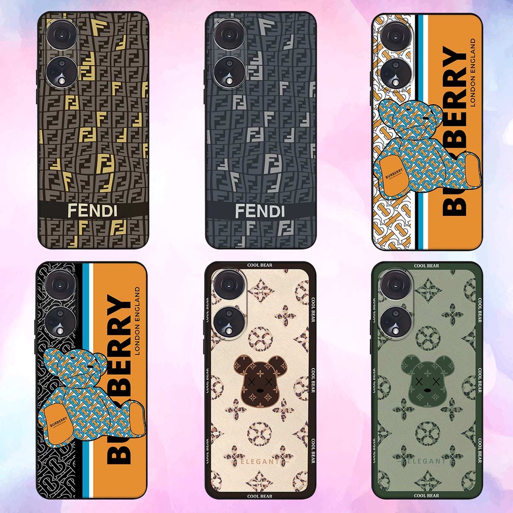 Ốp lưng Oppo Reno8 T / Reno 8T fendy, búp bơ rì, kaws thời trang, vỏ ốp thời trang rẻ đẹp