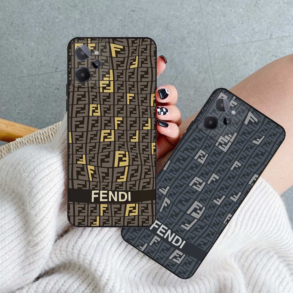 Ốp lưng Realme C31 fendy, búp bơ rì, kaws thời trang, vỏ ốp thời trang rẻ đẹp