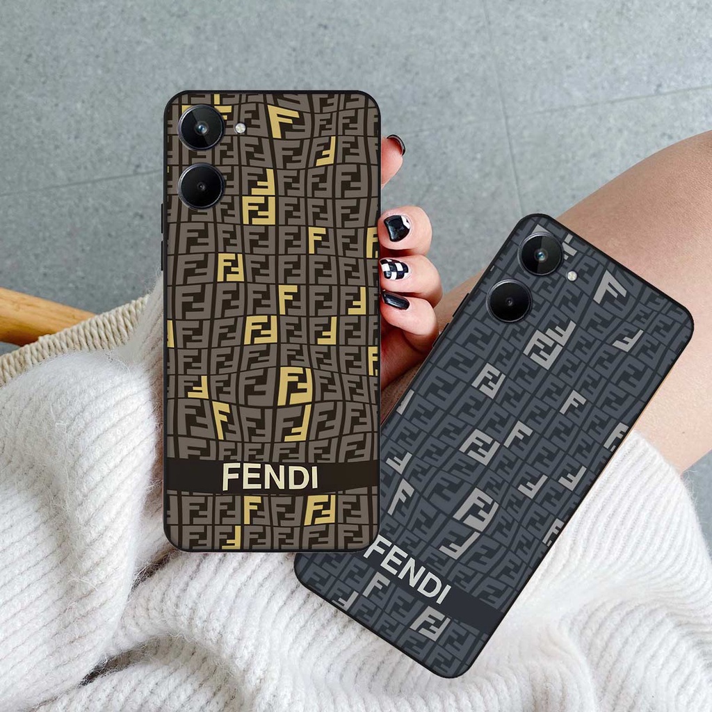 Ốp lưng Realme 10 4G fendy, búp bơ rì, kaws thời trang, vỏ ốp thời trang rẻ đẹp