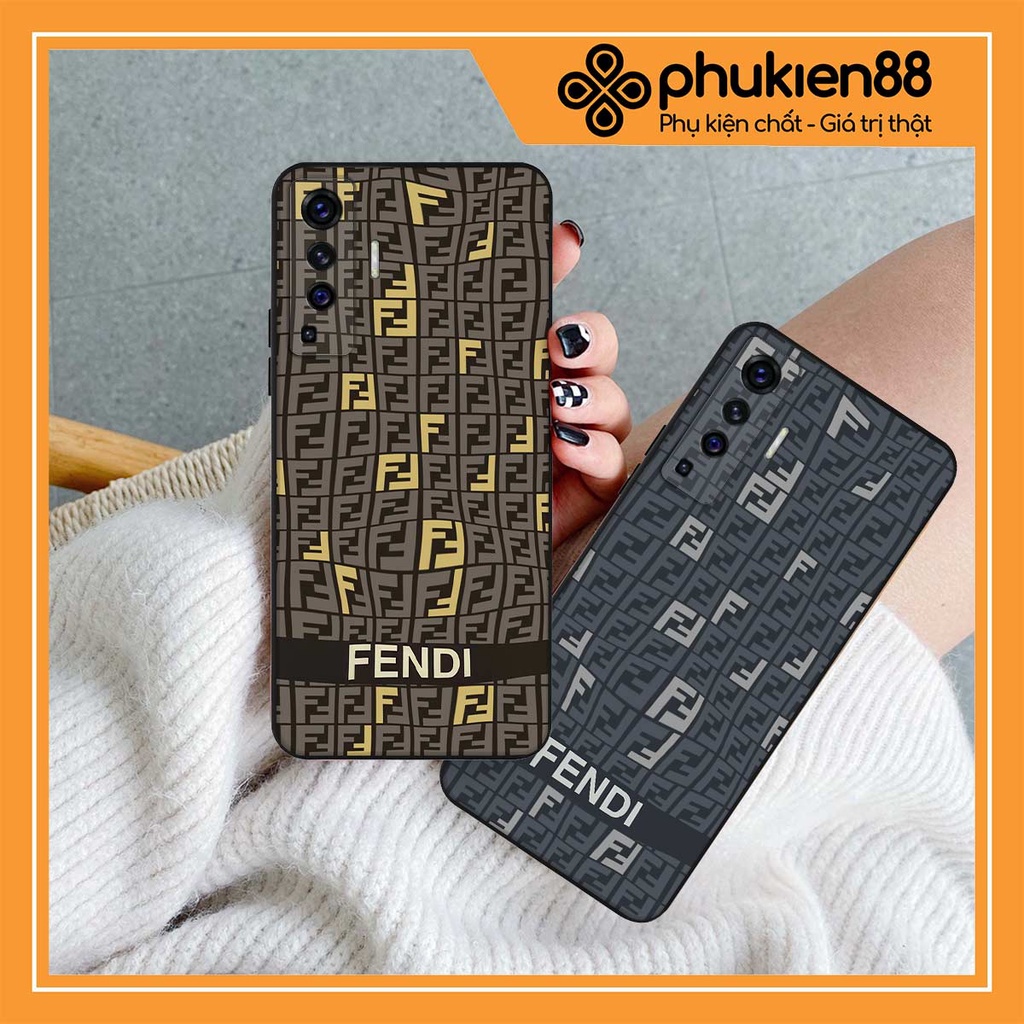 Ốp lưng Vivo X50 4G 5G / X50 Pro fendy, búp bơ rì, kaws thời trang, vỏ ốp thời trang rẻ đẹp